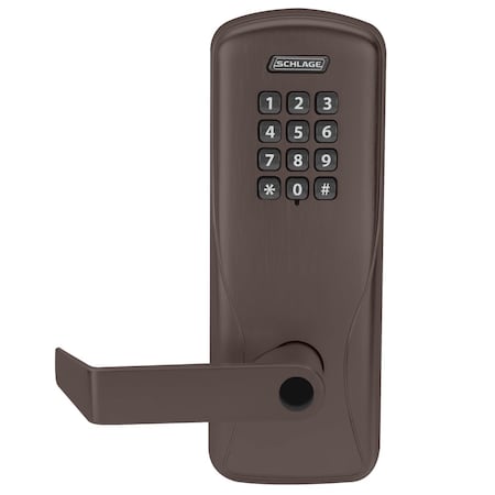Grade 1 Classroom/Storeroom Cylindrical Lock, Keypad, 500 Users, Less Conventional Cylinder, Rhodes MPN:CO100CY70KPRHO643ELR