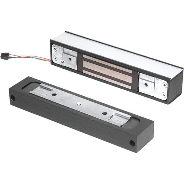 Electromagnetic Locks; Average Magnetic Pull: 3000.0lb ; Timer: Yes ; Finish: Stainless Steel ; Features: Adjustable Time Delay, Auto-Relock Switch ; Led Included: No ; UNSPSC Code: 46171520 MPN:GF3000TJ