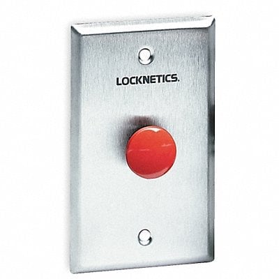 Standard Push Button Red Steel MPN:701RD