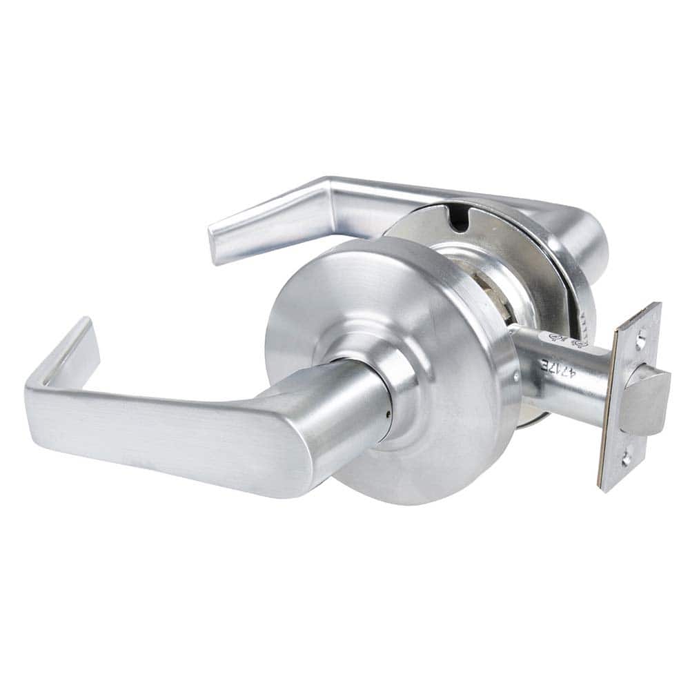 Lever Locksets; Door Thickness: 1 3/8 - 1 3/4; Key Type: Keyless; Back Set: 2-3/4; For Use With: Commerical installation; Finish/Coating: Satin Nickel; Material: Brass; Material: Brass; Door Thickness: 1 3/8 - 1 3/4; Lockset MPN:ALX10 SAT 619