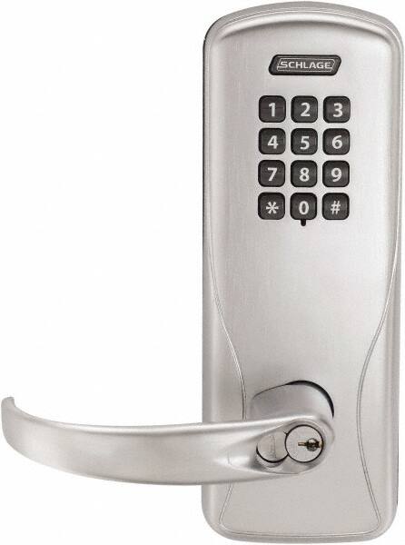 Entry Lever Lockset for 1-3/8 to 1-3/4