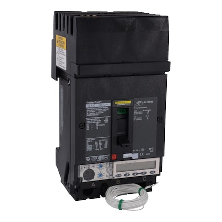 Molded Case Circuit Breaker, POWERPACT H Series, 150A, 3 Pole, 600V AC, 100kA at 240V AC MPN:HJA36150U53X
