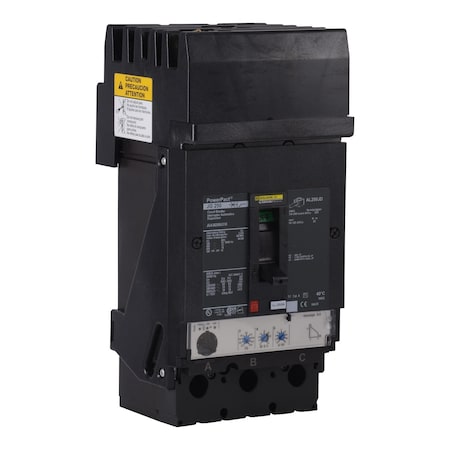 Molded Case Circuit Breaker, POWERPACT J Series, 250A, 3 Pole, 277/480V AC, 65kA at 240V AC MPN:JGA34250WU31X