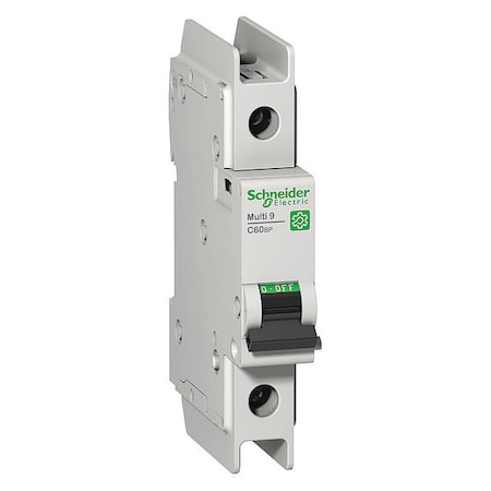 IEC Miniature Circuit Breaker, MULTI9 Series, 6A, 1 Pole, 240/415V AC, 14kA at 120/240V AC, C Curve MPN:M9F42106
