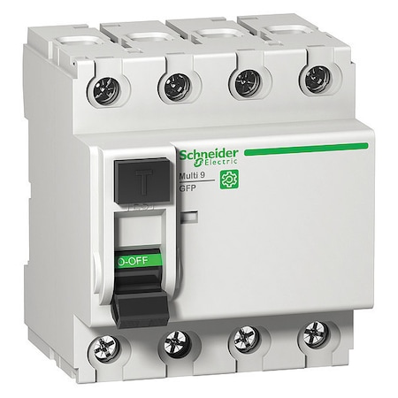 IEC Supplementary Protector, GFP Series, 40 A, 4 Pole, 240V AC, 1.5kA at 240V AC, A Curve MPN:M9R84440