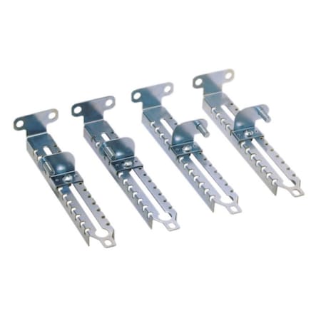 Set of 4 step slides made of treated steel, D300mm MPN:NSYSDCR300