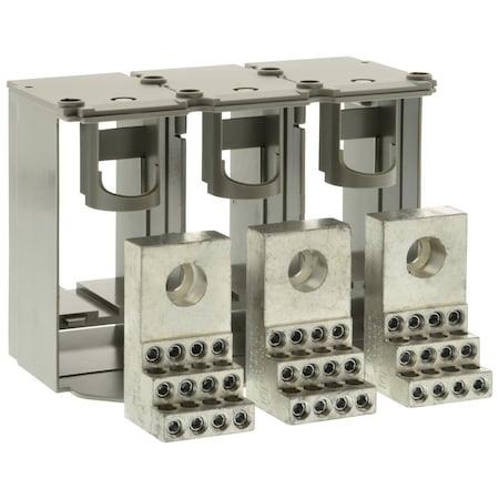 Power distribution connector, PowerPacT L circuit breaker, 150 to 600A, 14 to 4AWG MPN:PDC12DG4L3