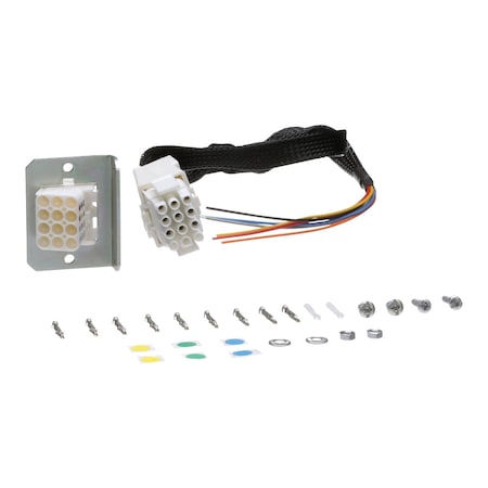Circuit breaker accessory, PowerPacT L, auxiliary connector, manual, 9 wire, fixed and moving MPN:S29272