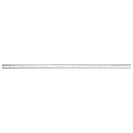 Mounting Track, DIN Rail Mount, 1 m Lg, 35 mm W, 7.65 mm H, Aluminum MPN:16-700DIN