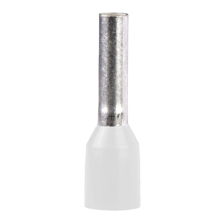Cable ends, Linergy TR cable ends, single conductor, white, 0.5sq mm, medium size, 10 sets of 100 MPN:DZ5CE005