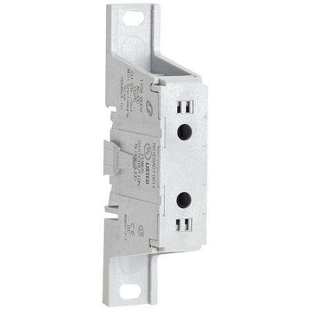 Power Distribution Block, Finger-Safe, 1 Pole, 115 A Copper, 600 V AC/DC, DIN Rail, Screw MPN:NSYEBAD11611