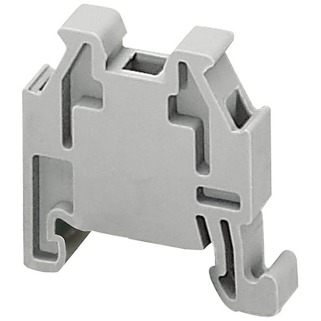End Barrier, Gray, Plastic, 0.2 in D MPN:NSYTRAAB15