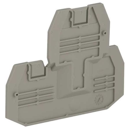 End Barrier, Gray, Plastic, 0.16 in D MPN:NSYTRACE24