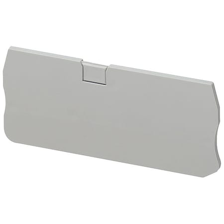 End Barrier, Gray, Plastic, 1.44 in D MPN:NSYTRACR24