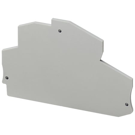 End Barrier, Gray, Plastic, 2.17 in D MPN:NSYTRACRE24