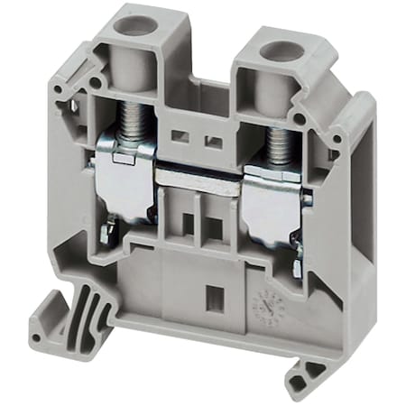 Terminal Block, Pass-Through, 76 A, 1, 000 V AC, Gray MPN:NSYTRV162