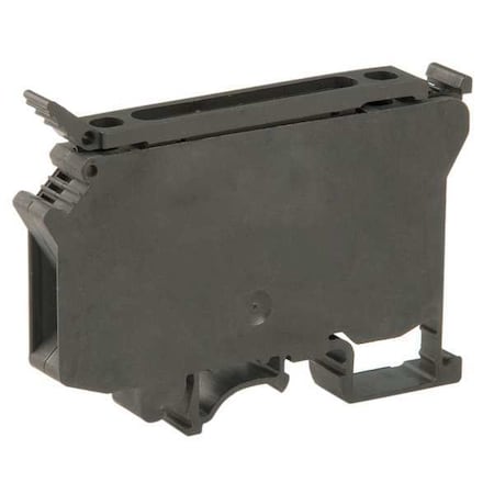 Terminal Block, Fused Disconnect, 1 Pole, 10 A, 600 V AC, 8 AWG, Screw Termination, Black MPN:NSYTRV42SF6LA