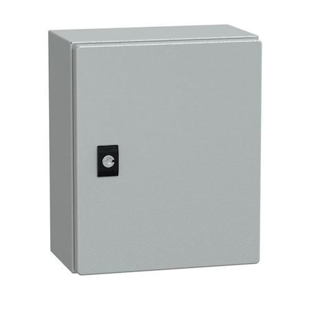Double Bar Lock Electrical Enclosures, 11.8 in H, 5.9 in D, 9.8 in W, Steel MPN:NSYCRN325150