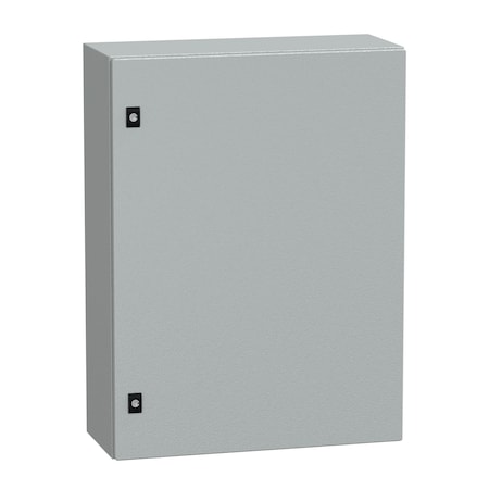 Double Bar Lock Electrical Enclosures, 3.15 in H, 9.8 in D, 23.6 in W, Steel MPN:NSYCRN86250