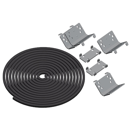 Coupling Kit, 65 mm. H x 340 mm. W x 365 mm. L, Steel MPN:NSYSFBK