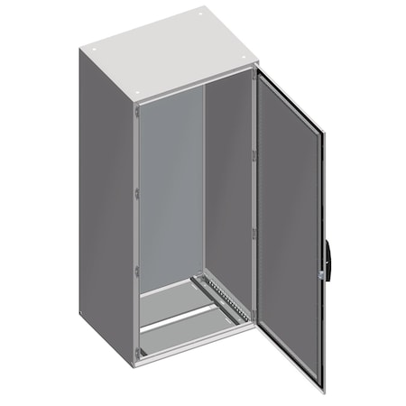 Keyed Handle Electrical Enclosures, 78.7 in H, 19.7 in D, 31-1/2 in W, Galvanized Steel MPN:NSYSM20850P