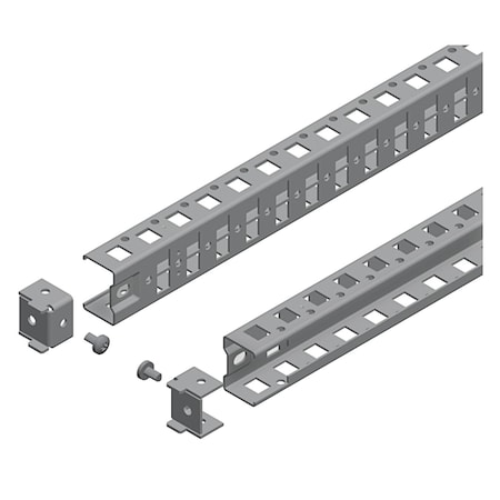 Universal cross rail, 600 mm. H x 40 mm. W x 27 mm. L, Steel MPN:NSYSUCR4060