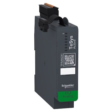 Analog IO Module, IEC, 24V DC, TeSys Island MPN:TPRAN2X1
