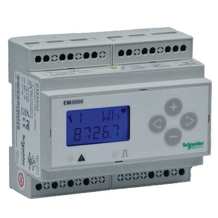 Power Meter, LCD, 90/600VAC/DC MPN:METSEEM3555