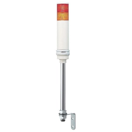 Tower Light Assembly, 24V, Red, Orange, 40 mm Dia., 559 1/2 mm Height, LED MPN:XVC4B25S