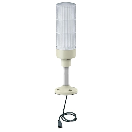 Pre assembled USB programmable tower lights, Harmony XVGU, multi color, 60mm, steady flashing LED, buzzer MPN:XVGU3SHAV