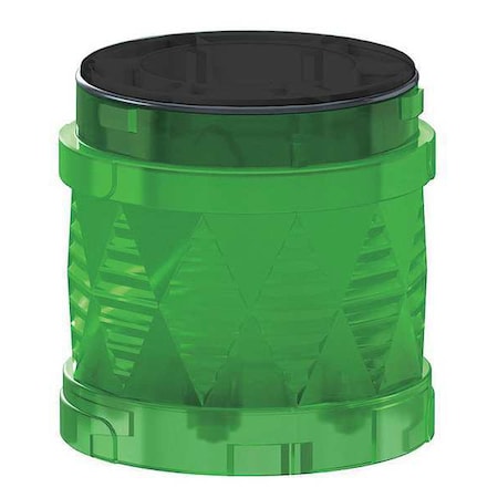 Tower Light Module, 24V AC, 24V DC, Green, 60 mm Dia., 3 1/2 in Height, LED, XVU Series MPN:XVUC23