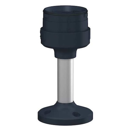 Fixing Plate, 110 to 240V AC, 24V AC/DC, Black, 2 3/8 in Dia., 3 15/16 in Height, XVU Series MPN:XVUZ02