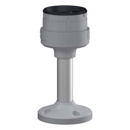 Fixing Plate, 110 to 240V AC, 24V AC/DC, Silver, 2 3/8 in Dia., 3 15/16 in Height, XVU Series MPN:XVUZ02Q