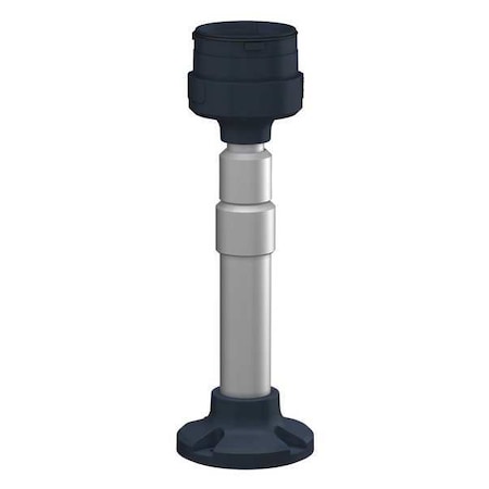 Adjustment Pole, 24V AC/DC, Black, 2 3/8 in Dia., 3 1/2 in Height, XVU Series MPN:XVUZ05