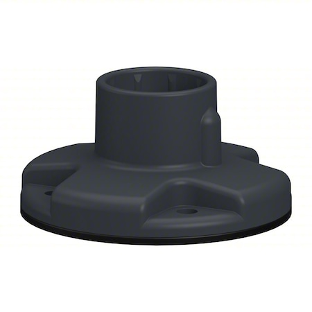 Tower Light Base, 13/16 in dia., Gray MPN:XVZ01