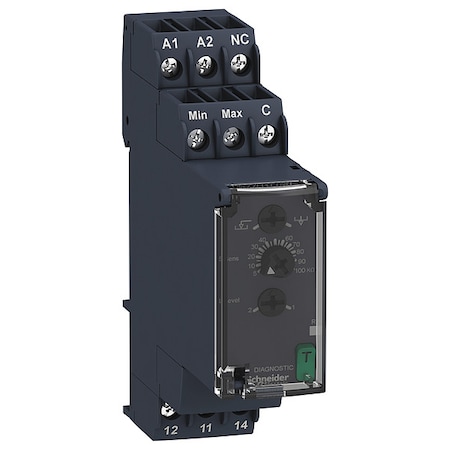 LvlControlRelay, DualProbe, 8A, PumpUp/Down MPN:RM22LG11MT