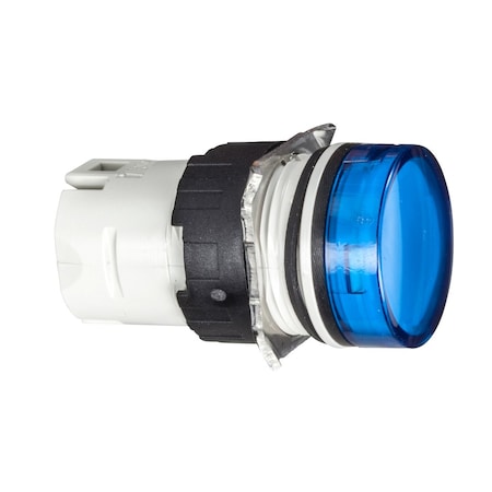 Head for pilot light, Harmony XB6, blue, 16 integral LED MPN:ZB6AV6