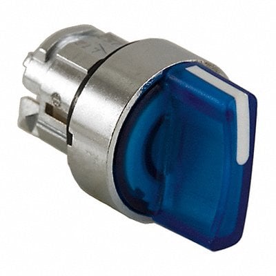 Illum Selector Switch 3 Pos 22mm Blue MPN:ZB4BK1363