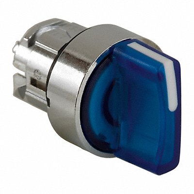 Illum Selector Switch 3 Pos 22mm Blue MPN:ZB4BK1563