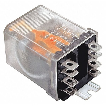 Flange Mount, Enclosed Power Relay, Octal, 20 A, 11 Pins, Quick Connect MPN:389FXCXC1-24A