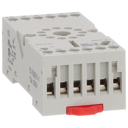 Relay Socket, Elevator, Octal, 11 Pin MPN:70-750E11-1