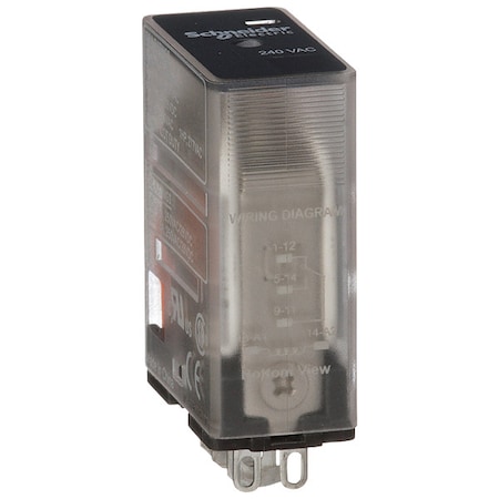 Socket, General Purpose Relay, Square, 15 A, 5, Faston Connector MPN:781XAXRC-240A