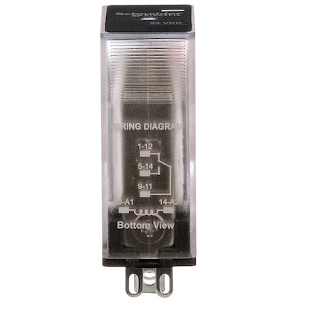 Socket, General Purpose Relay, Square, 15 A, 5, Faston Connector MPN:781XAXRC-24D