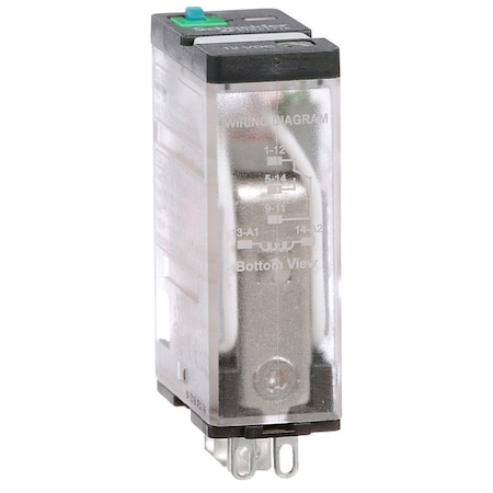 Socket, General Purpose Relay, Square, 15 A, 5 Pins, Faston Connector MPN:781XAXRM4L-12D