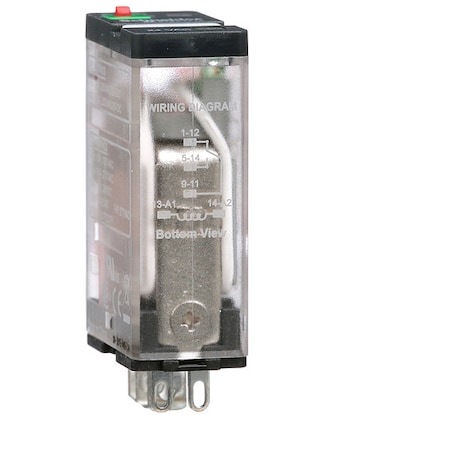 Socket, General Purpose Relay, Square, 15 A, 5 Pins, Faston Connector MPN:781XAXRM4L-24A