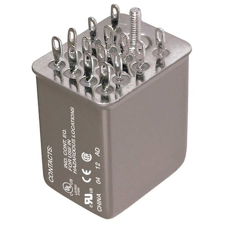 Plug-In, General Purpose Relay, Square, 3 A, 14 Pins, Plug-in MPN:782XDXH10-240A