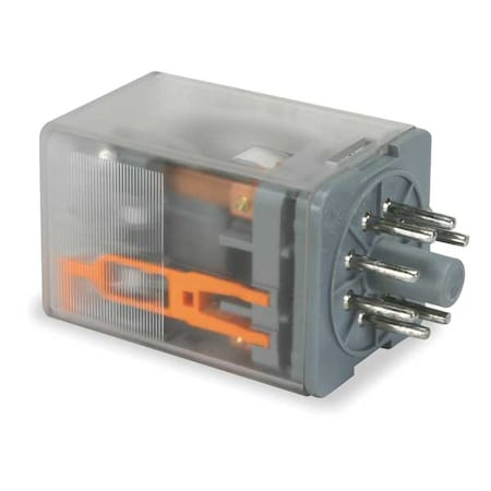 Plug-In, General Purpose Relay, Octal, 10 A, 8 Pins, Pin MPN:8501KPR12V24