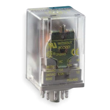 Socket, General Purpose Relay, Octal, 10 A, 11 Pins MPN:8501KPR13V14
