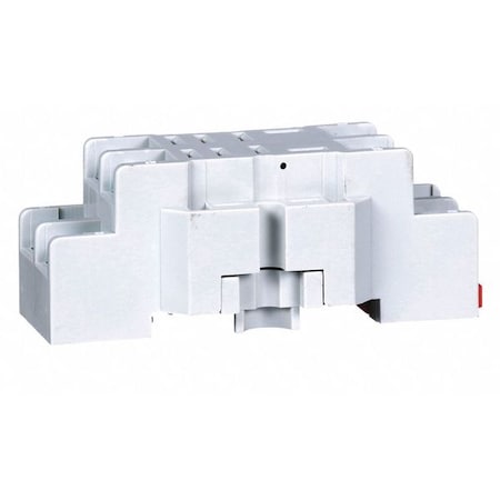 Rly Scket, Standard, Square, 8 Pin, DIN Rail MPN:8501NR42