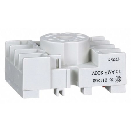 Relay Socket, Standrd, Octal, 8 Pin, 2.40